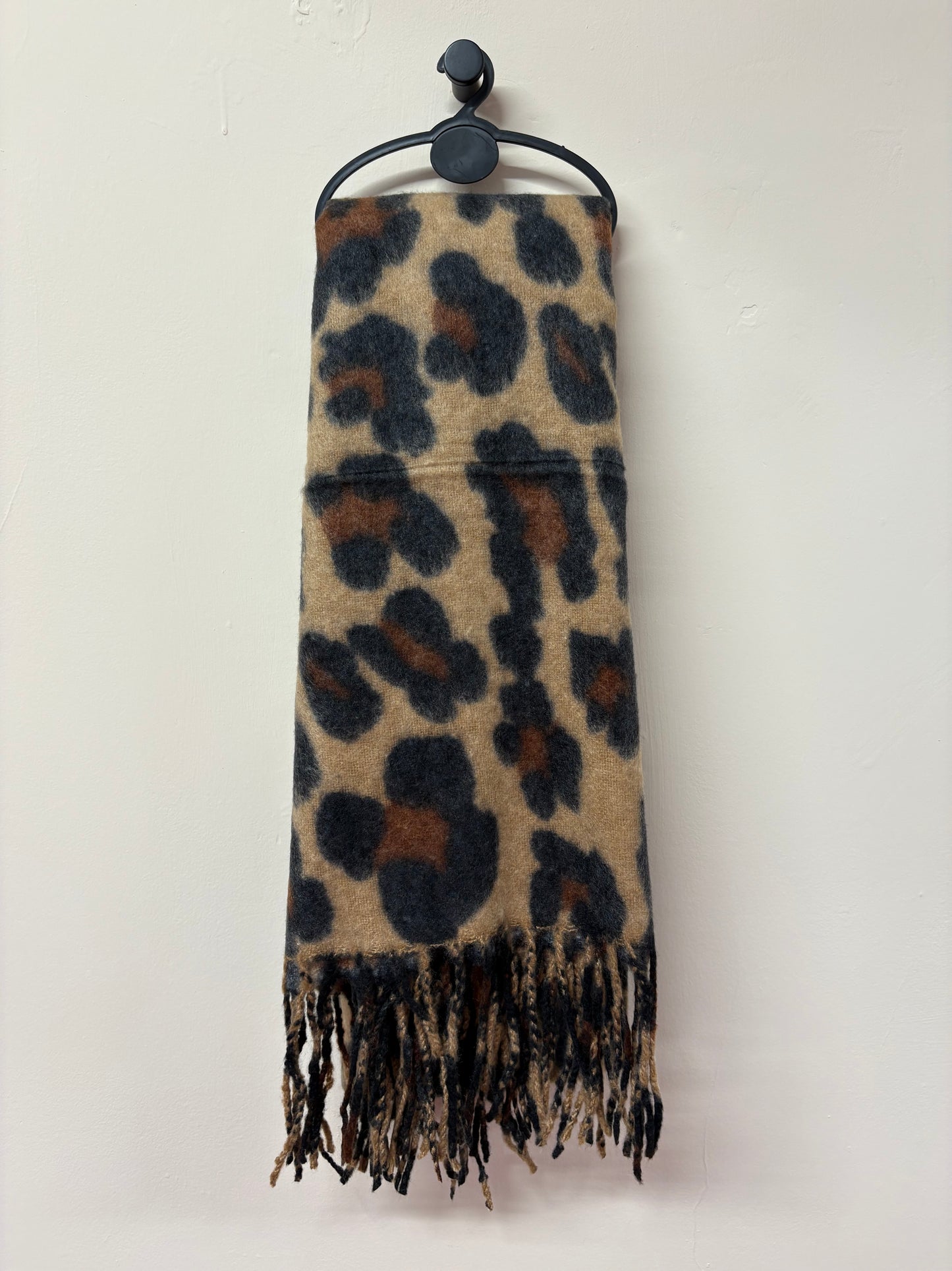 leopard print scarf