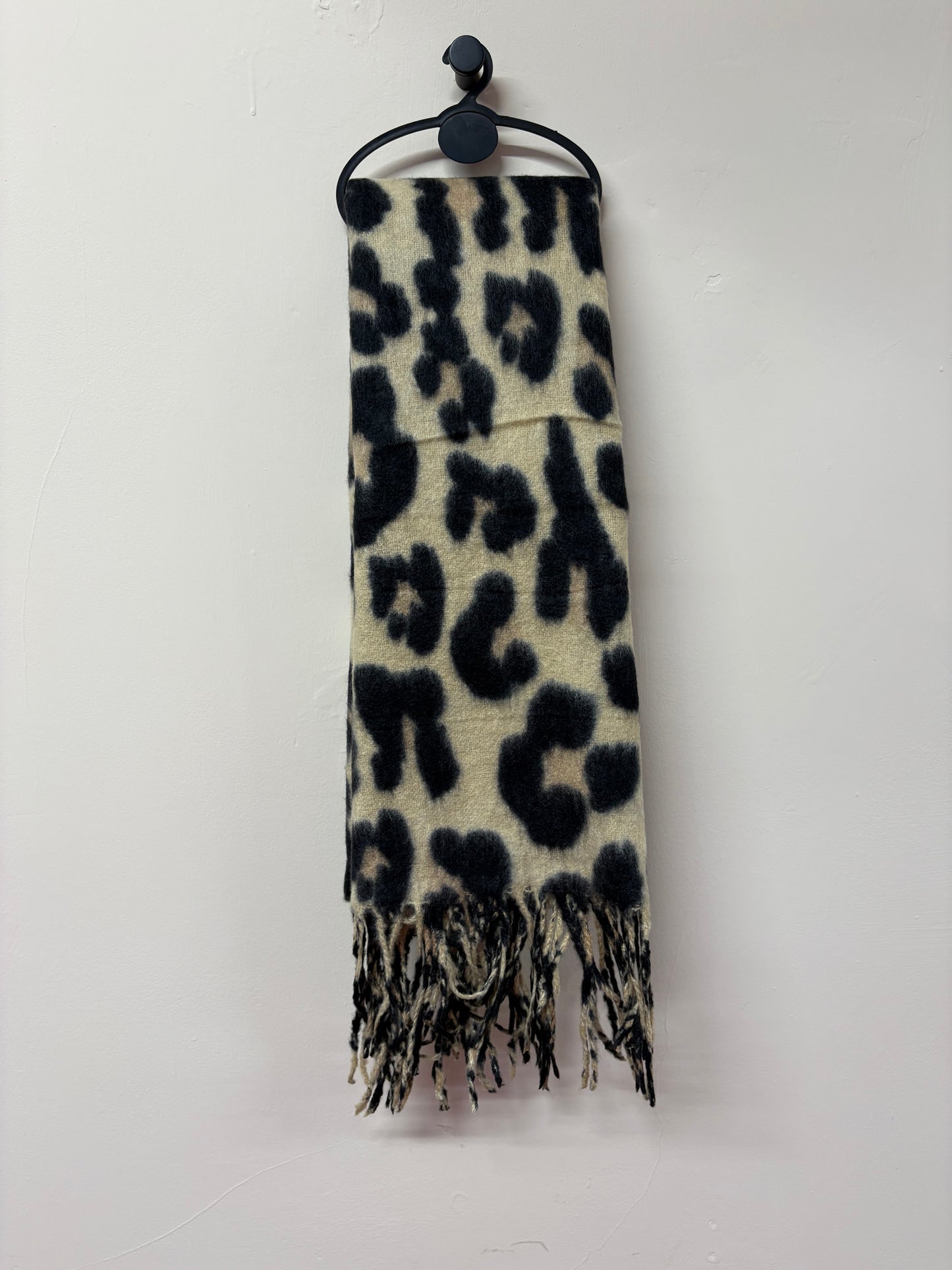 leopard print scarf