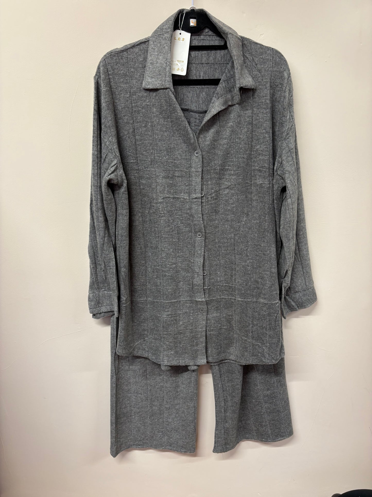 Button up soft cord set